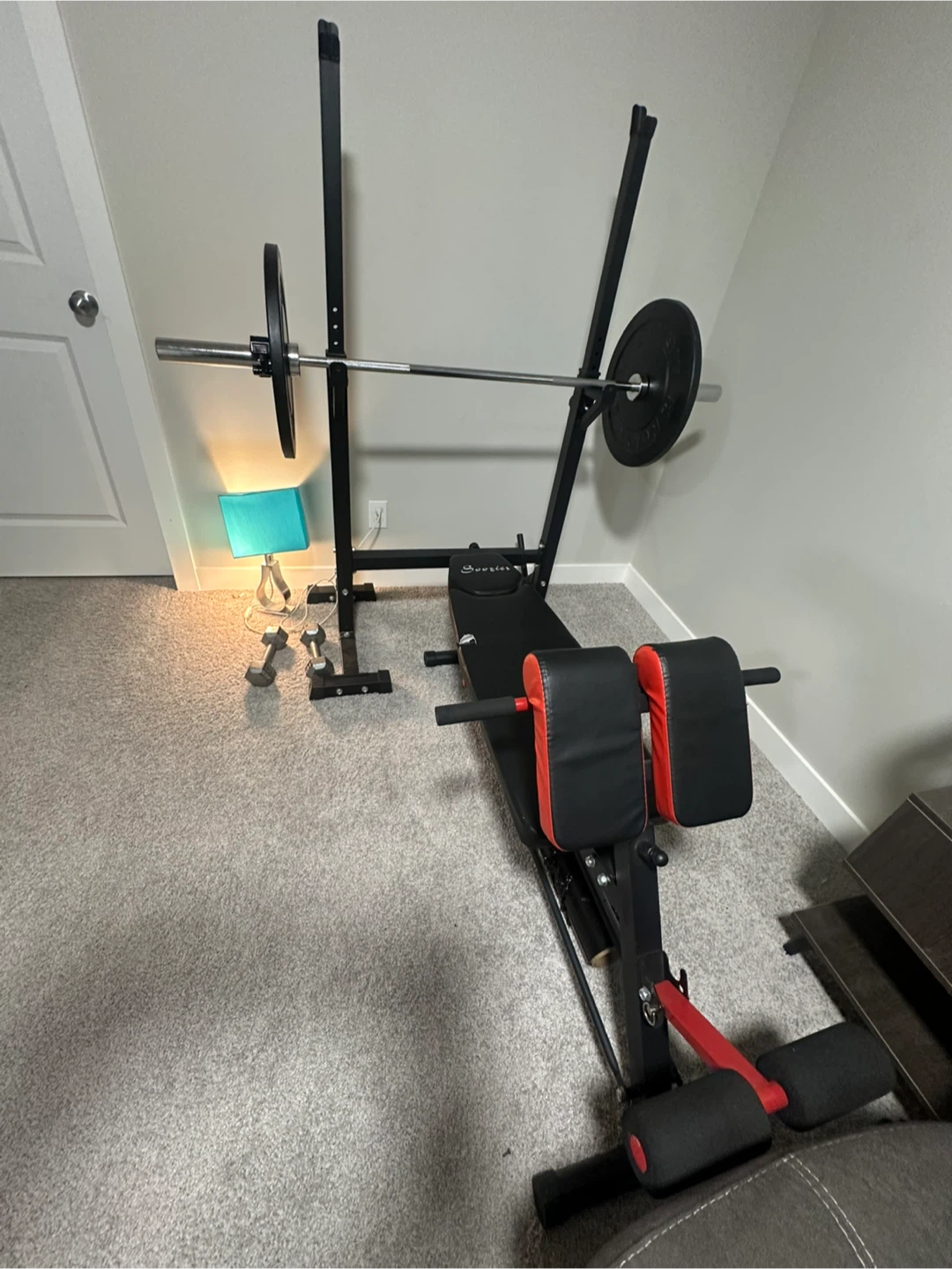 Soozier Weight Bench and Squat Rack - photo 2