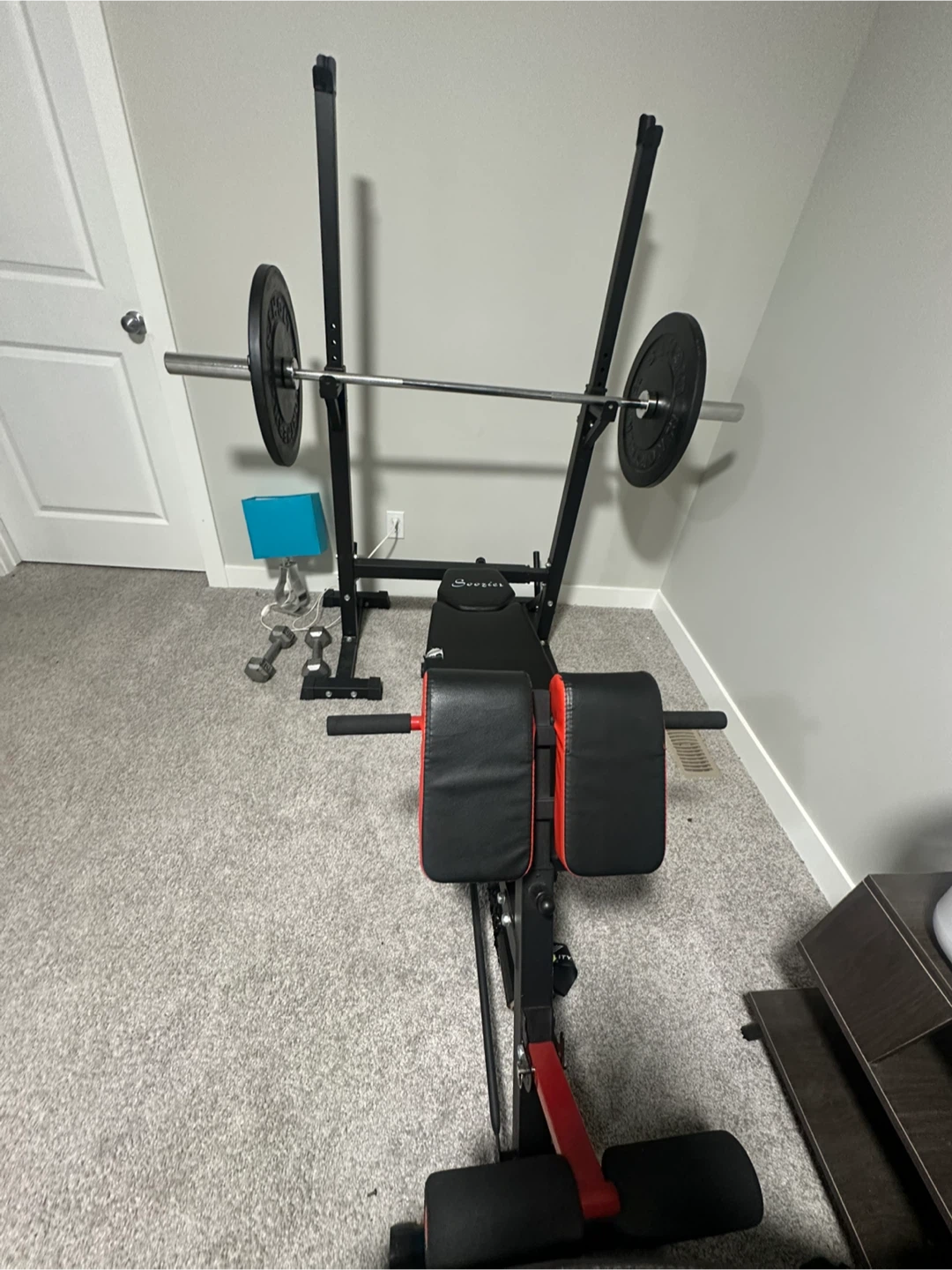 Soozier Weight Bench and Squat Rack - photo 3