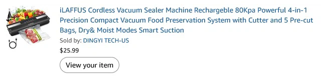 BRAND NEW • In Box Sealed • CORDLESS VACUUM SEALER • w 50+ Bags - photo 2
