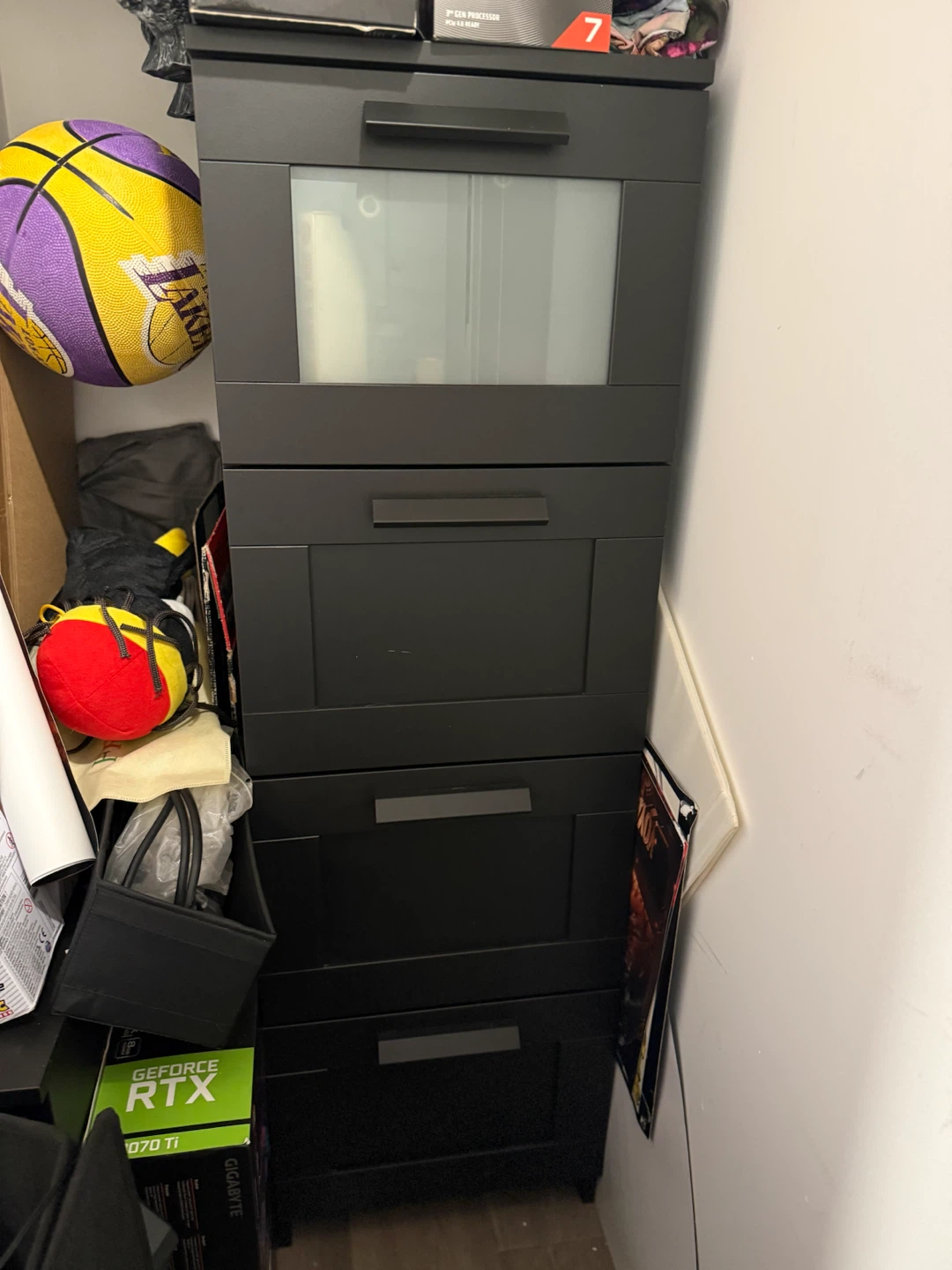 IKEA Havsta Cabinet with Glass Door