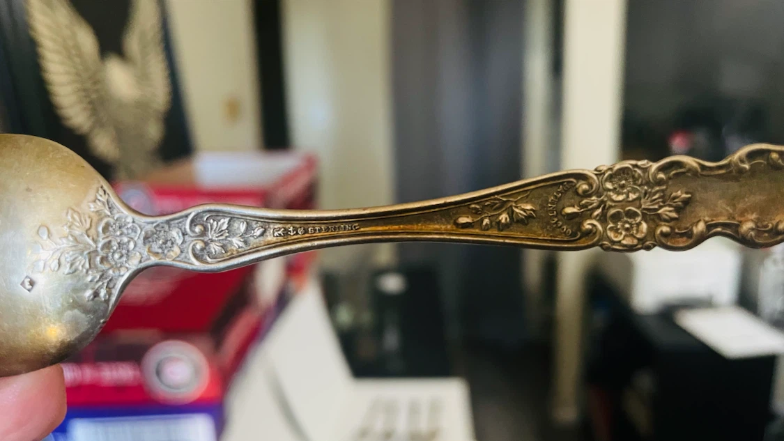 Vintage Wallace Sterling Silver Spoons (5-Piece Set) - photo 3