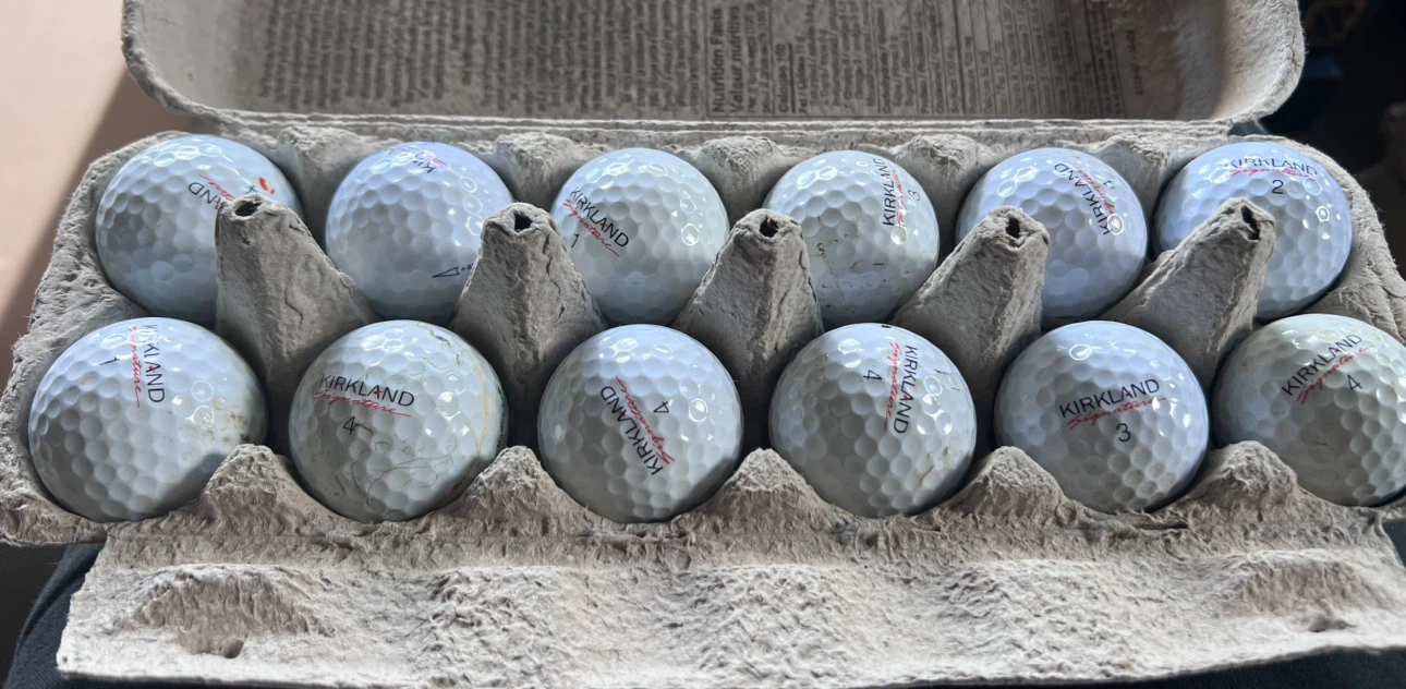 2 Dozen Used Kirkland Signature Golf Balls - photo 2
