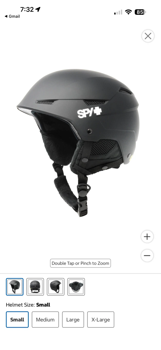 SPY+ Mips Snow Helmet - Matte Black - photo 5