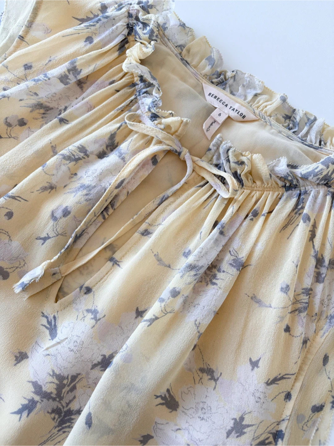 Rebeccaa Taylor 100% Silk Sleeveless Blouse - photo 4