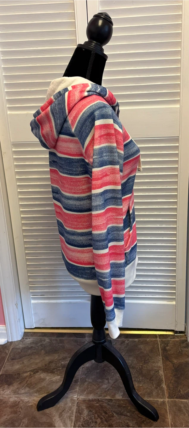 ✨✨Bluenotes Striped Zip-Up Hoodie - photo 4