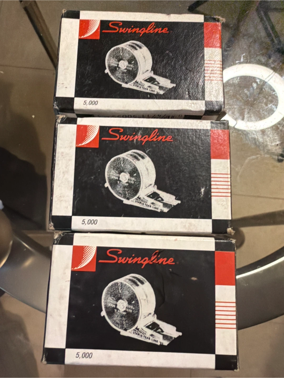 Swingline Staples 5000 Count - 3 Boxes