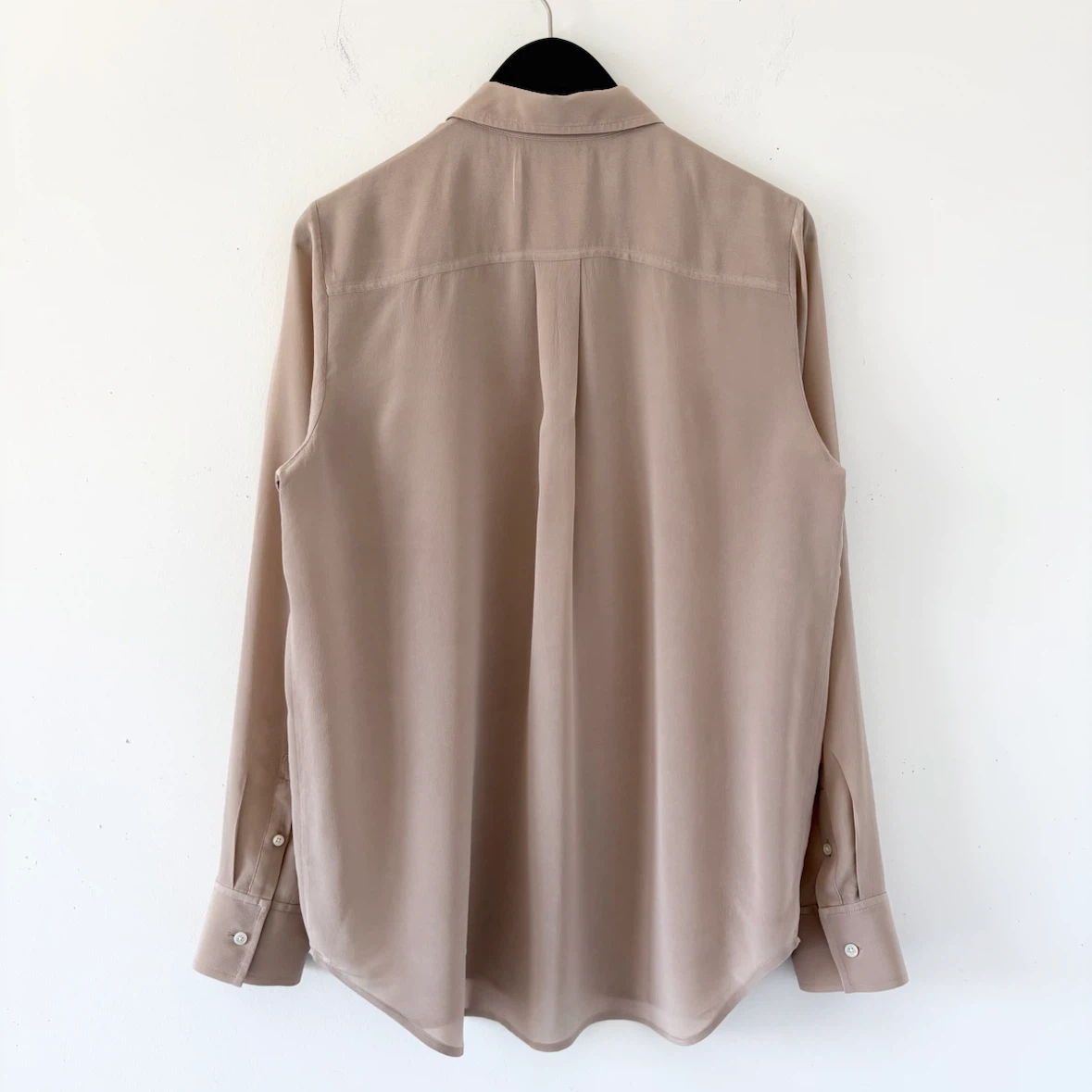 100% Silk Classic Button-Up Shirt - photo 3