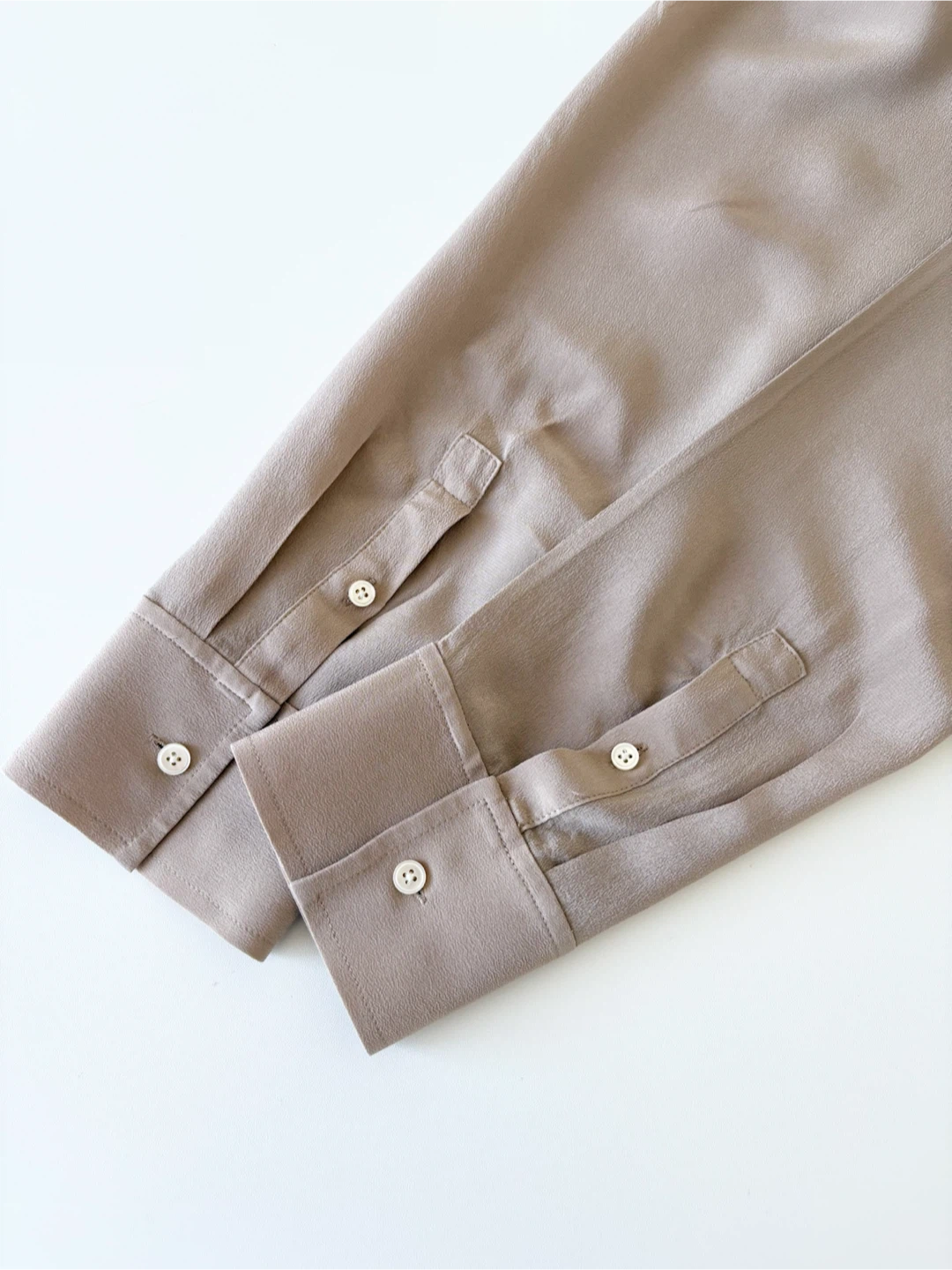 100% Silk Classic Button-Up Shirt - photo 4