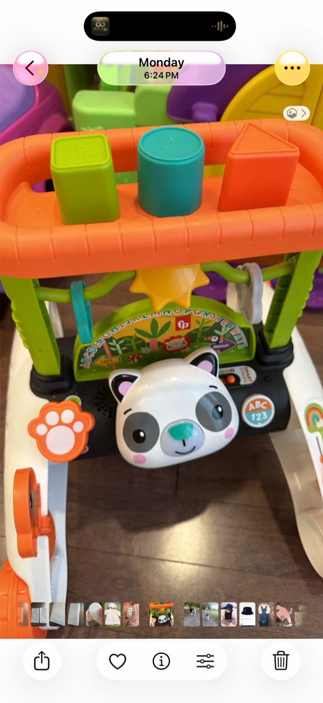 Fisher-Price Panda Baby Walker - photo 2