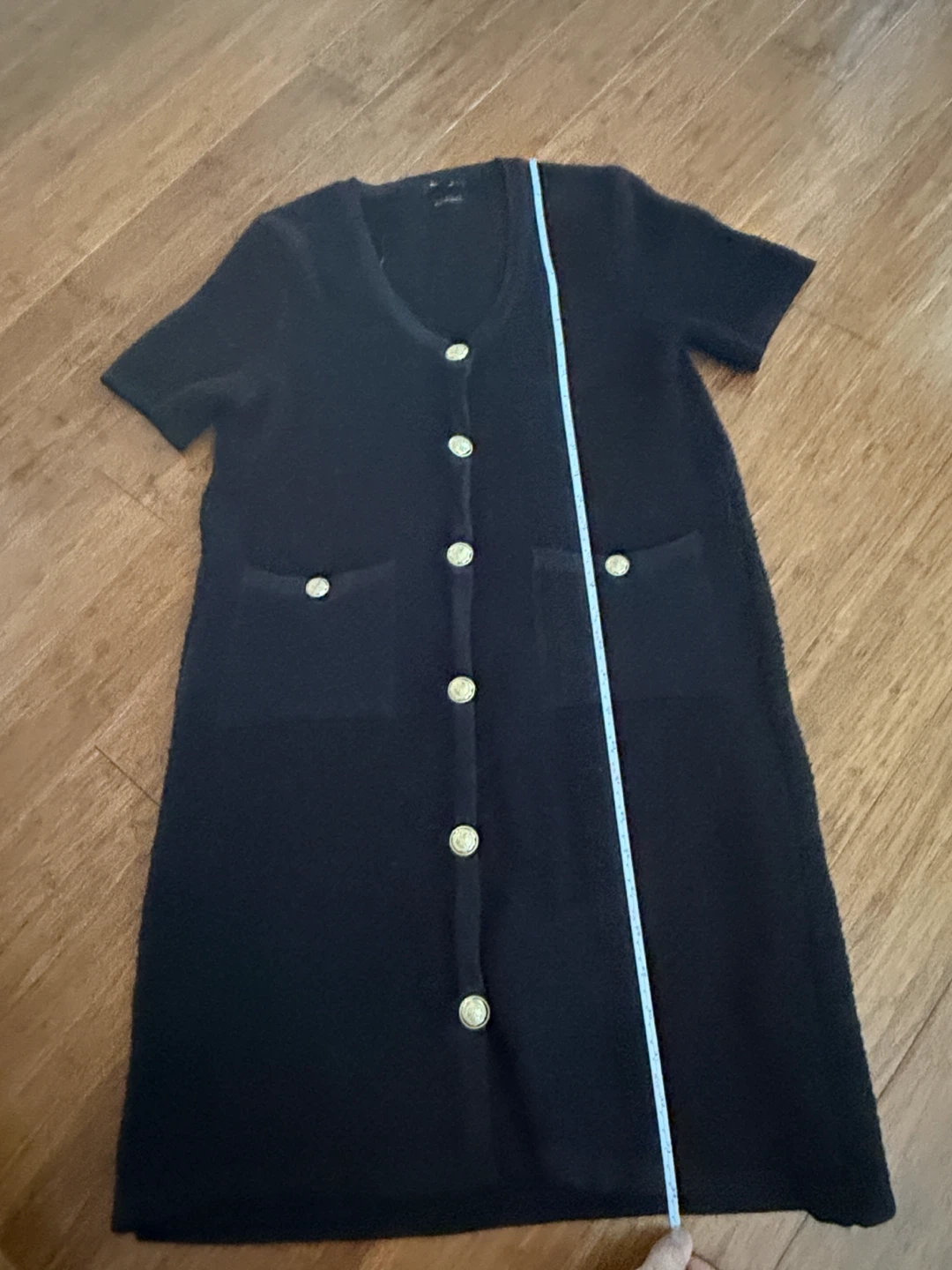 Massimo Dutti Black Button-Up Dress - photo 3