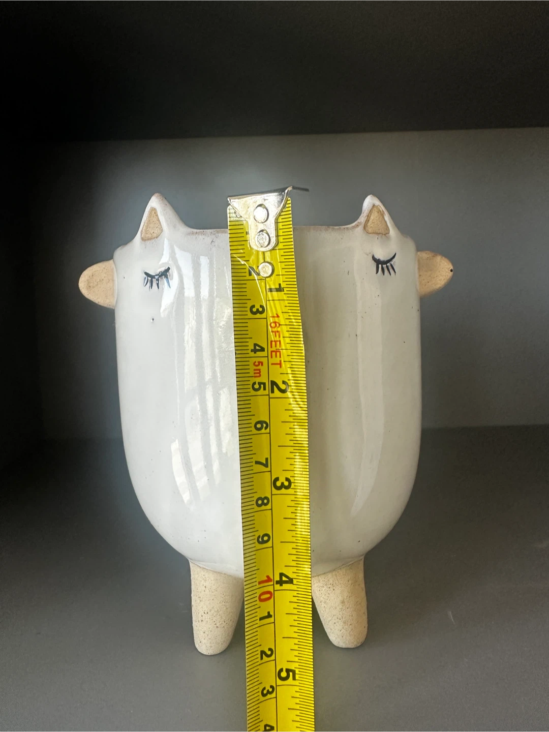 Ceramic animal planter - photo 3