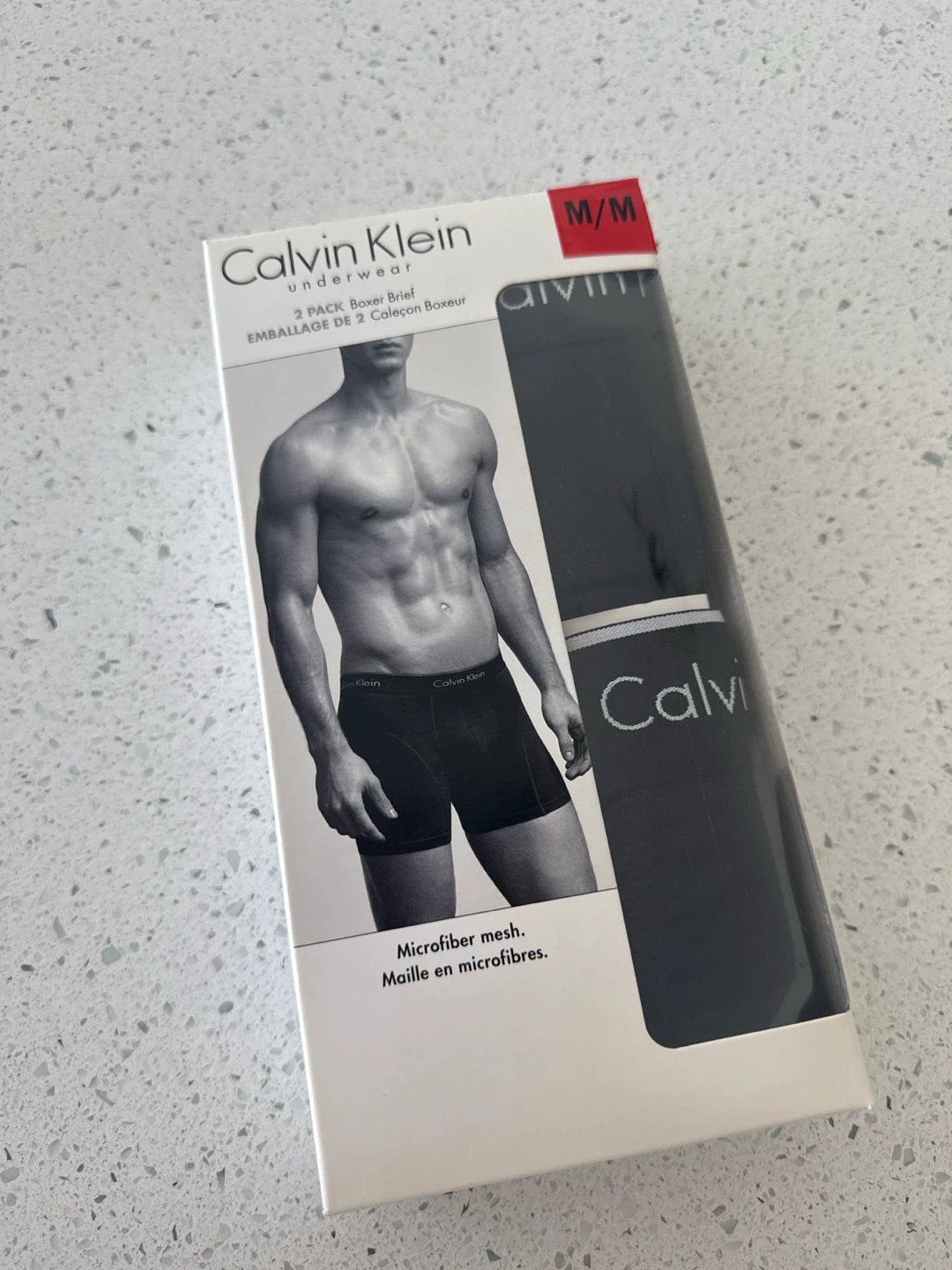 Calvin Klein Microfiber Mesh Boxer Briefs 2 Pack