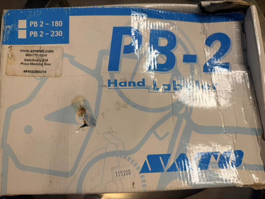 Sato PB2-180 Hand Labeller - photo 2