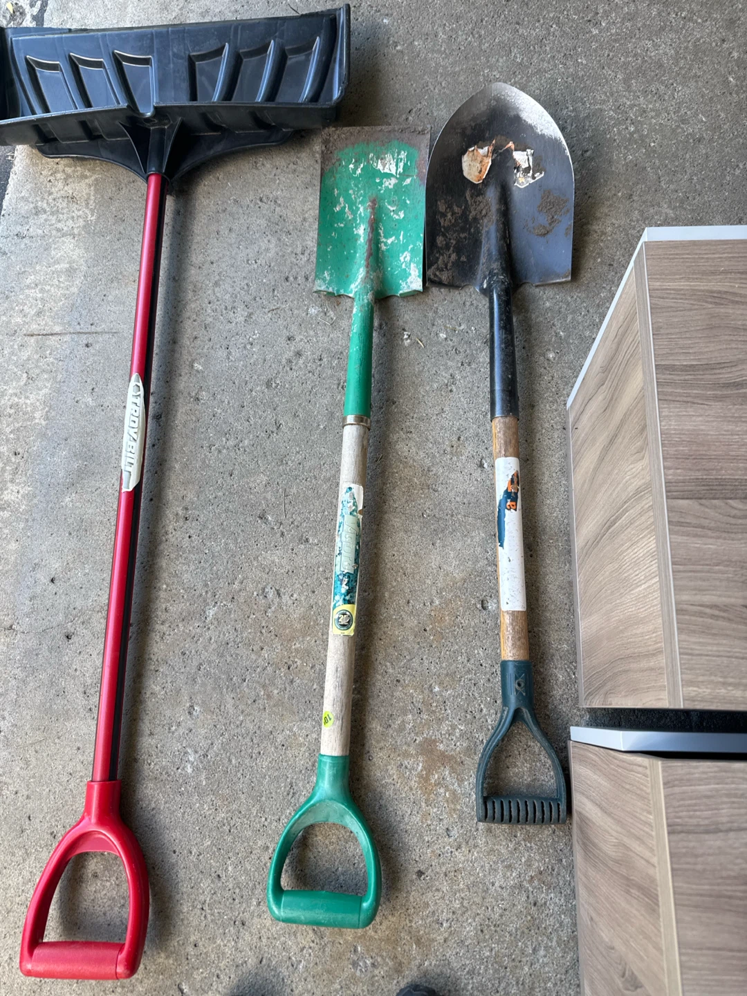 Set of 3 Assorted Shovels - photo 3