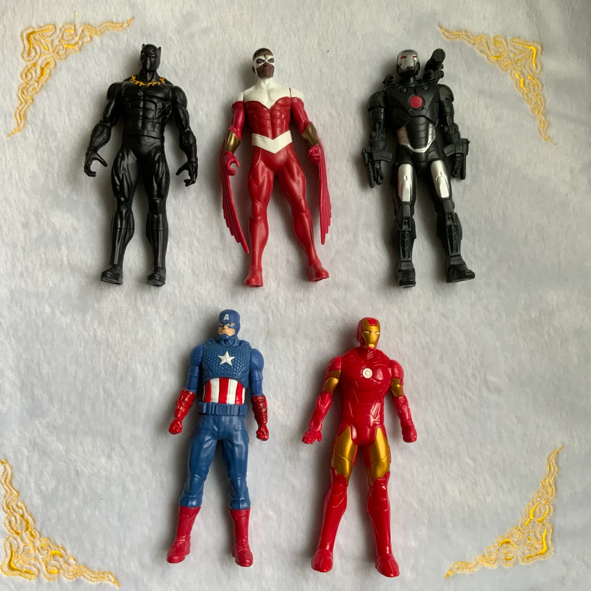 Set of 5 Marvel Avengers Action Figures