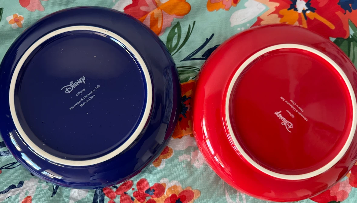Disney Mickey and Minnie Ceramic Bowls - photo 4