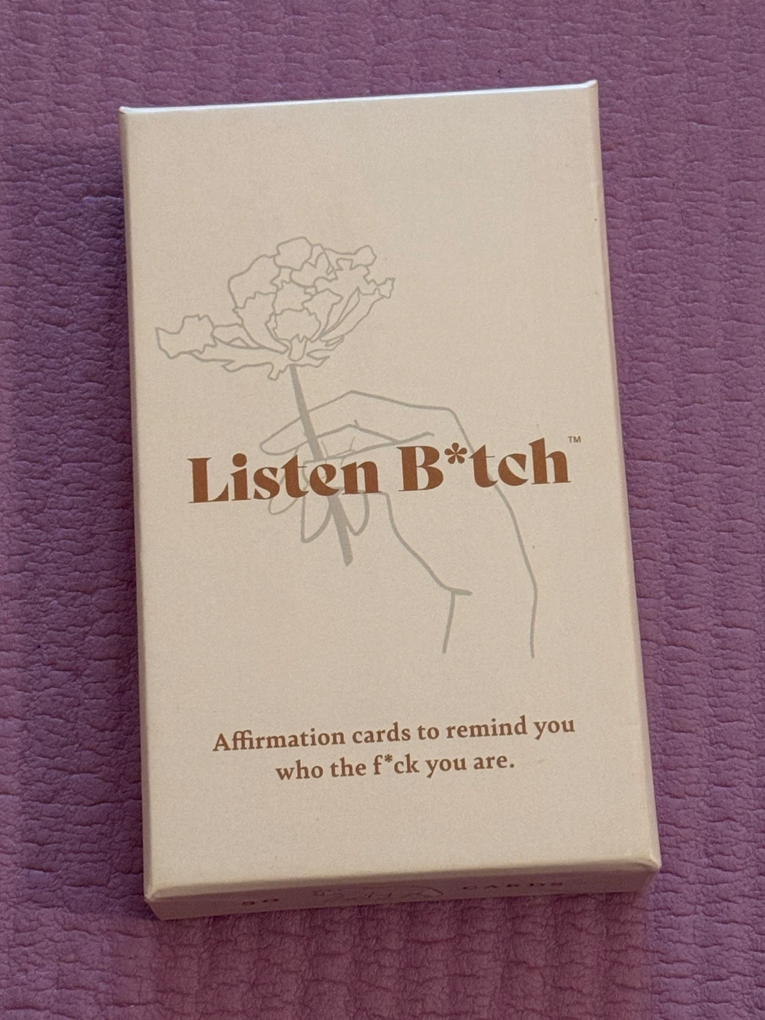 🏈Listen B*tch Affirmation Cards - photo 4