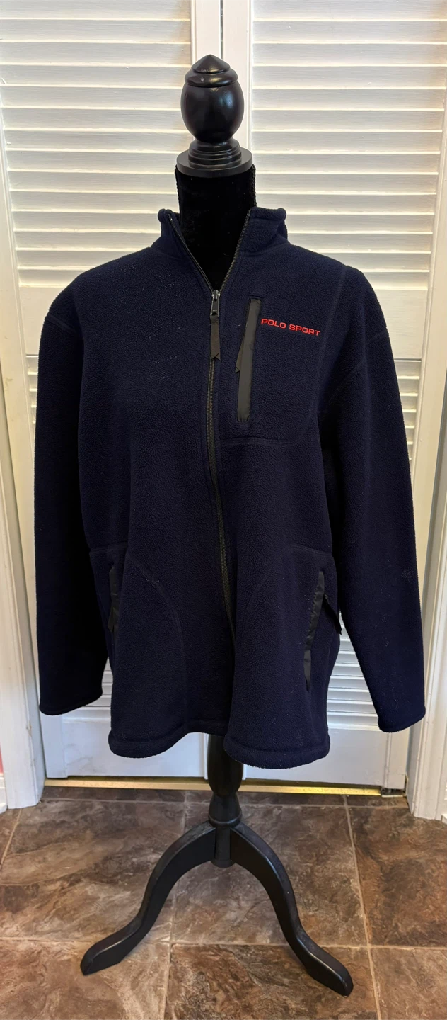 ✨✨Polo Sport Ralph Lauren Fleece Jacket Navy