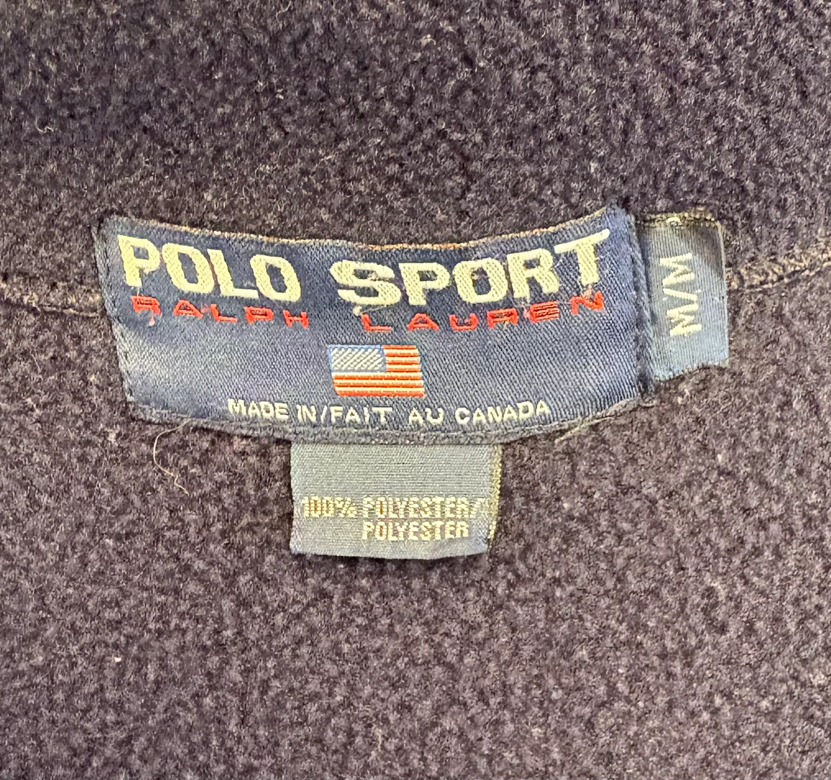✨✨Polo Sport Ralph Lauren Fleece Jacket Navy - photo 5