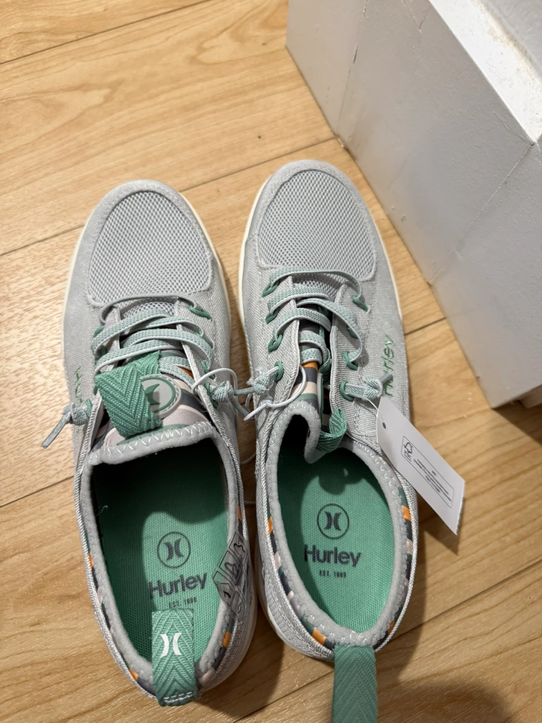 Hurley Grey Sneakers Size 9