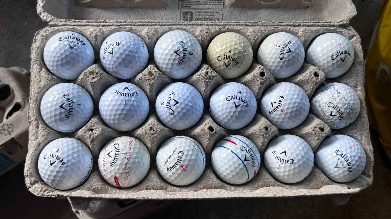 Callaway Used Golf Balls - 18 Pack