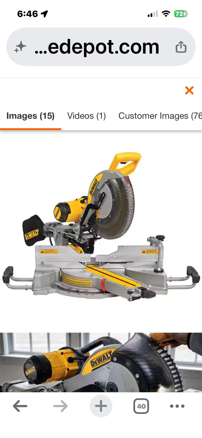 DEWALT 12-inch Compound Miter Saw