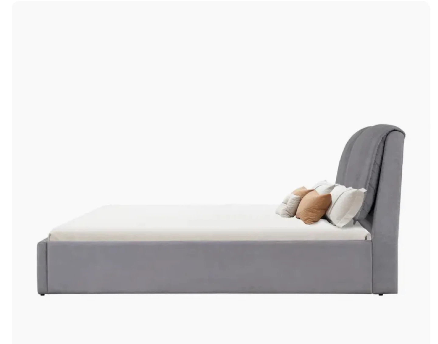 Leons Grey Upholstered Storage Bed-Ready for pick up - photo 5
