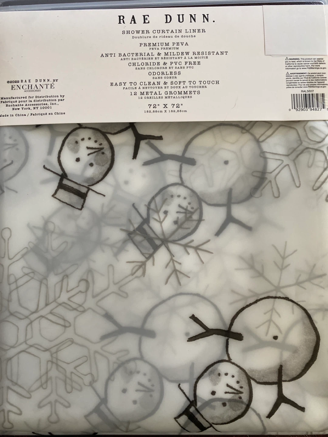 Shower curtain liner - photo 2