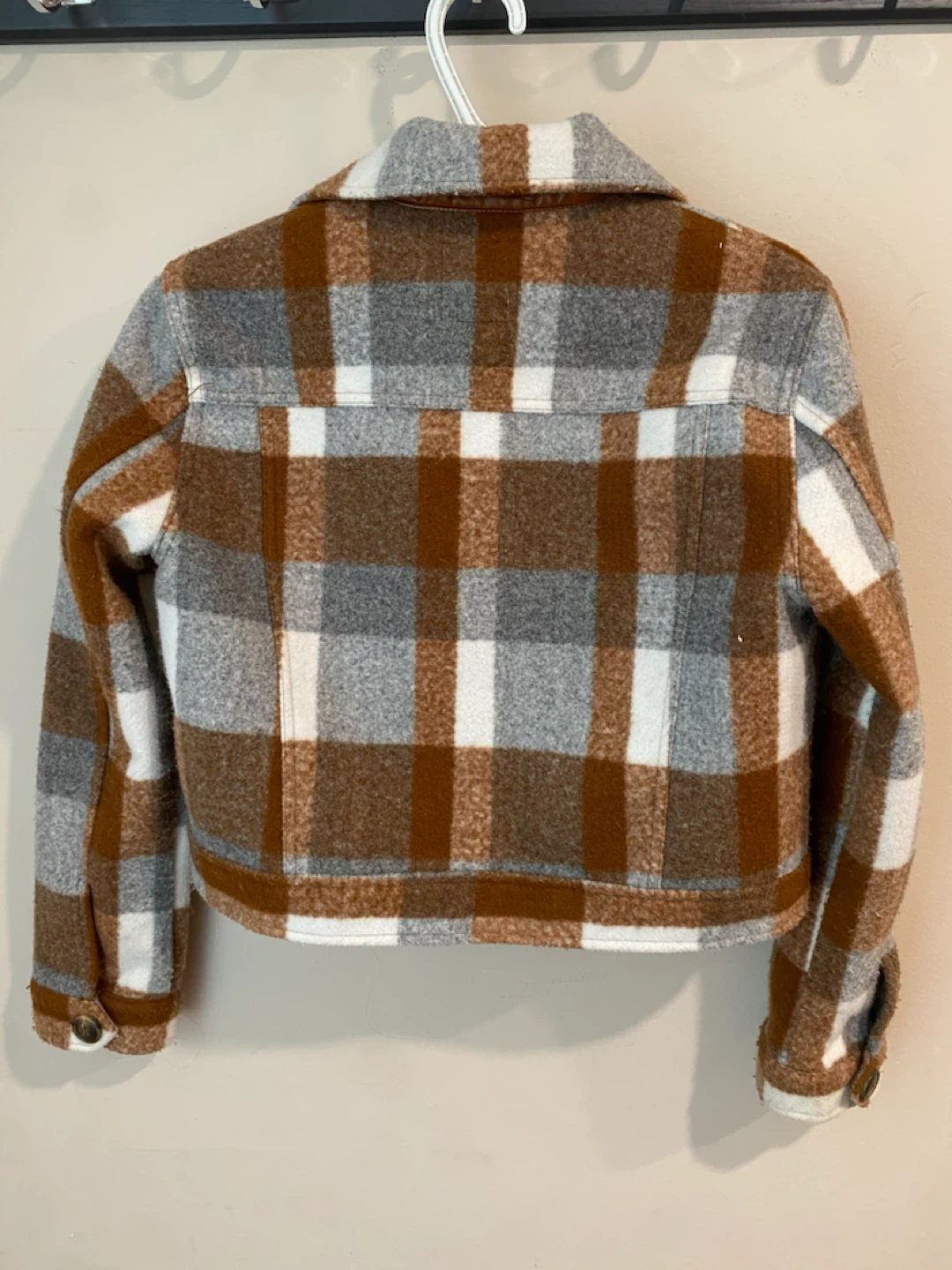 Forever 21 Plaid Cropped Jacket - photo 4
