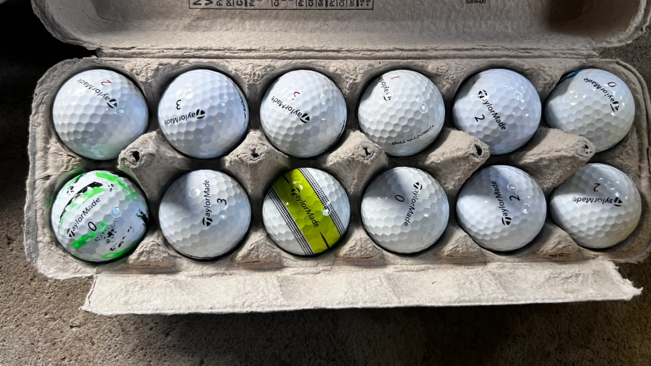 3 Dozen (36) used TaylorMade Golf Balls