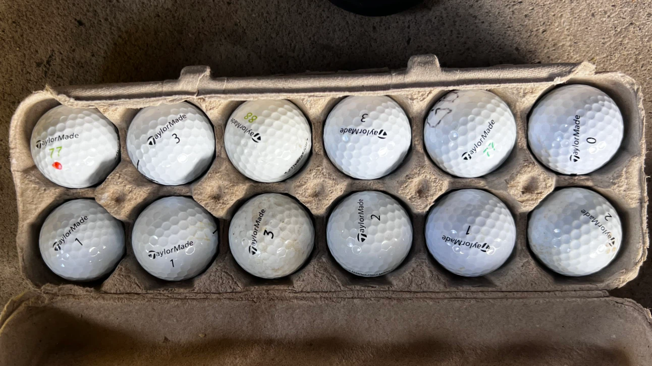 3 Dozen (36) used TaylorMade Golf Balls - photo 2