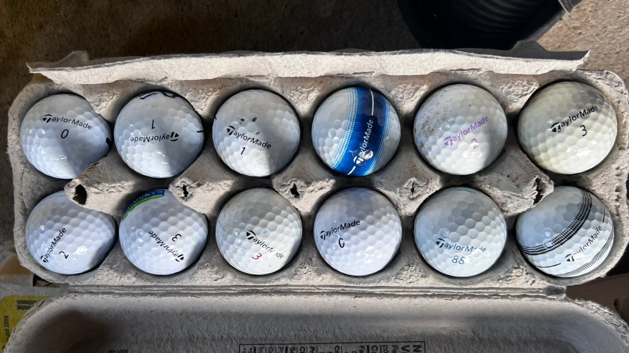 3 Dozen (36) used TaylorMade Golf Balls - photo 3