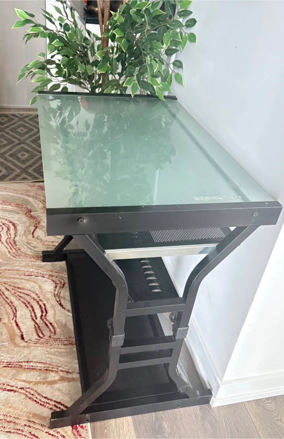 Glass Top Drafting Table - photo 2