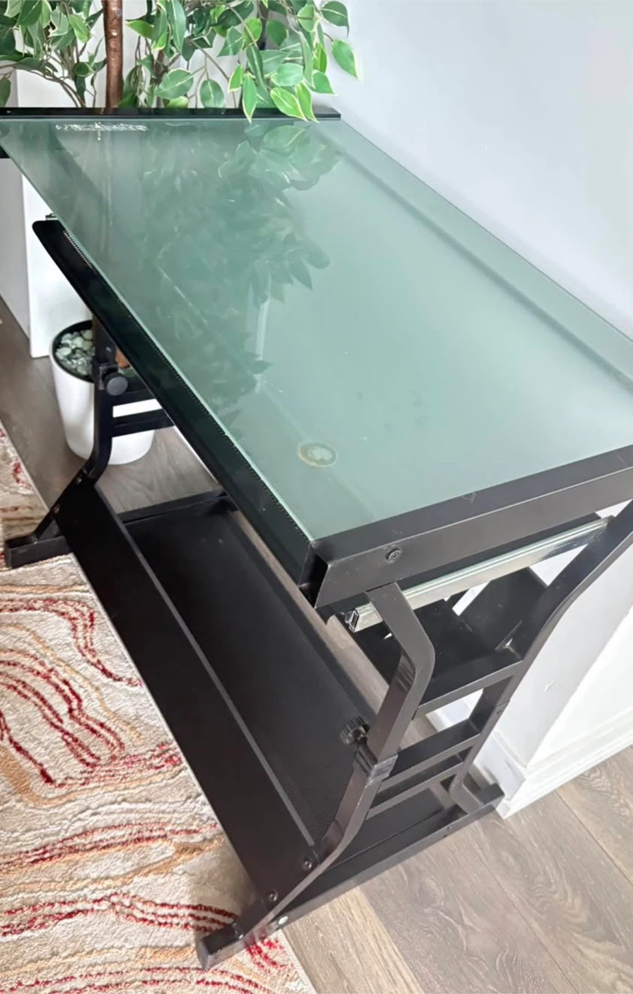 Glass Top Drafting Table - photo 4