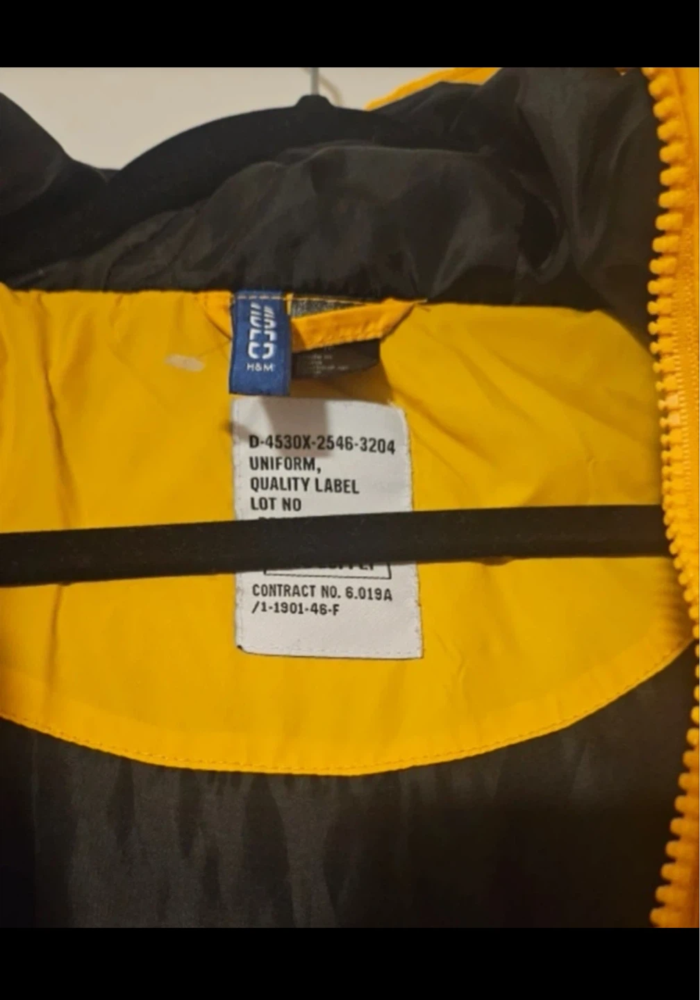 H&M Yellow Puffer Jacket 🏈 - photo 2