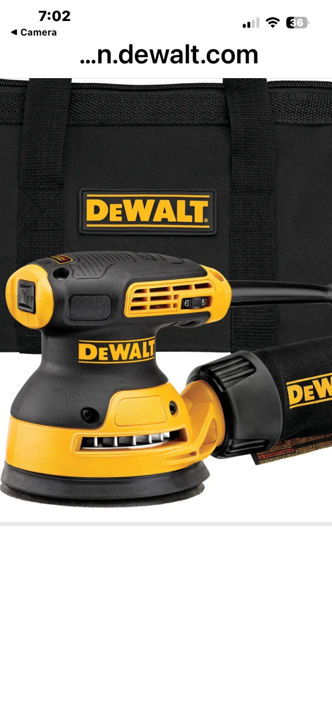 DEWALT Random Orbit Sander