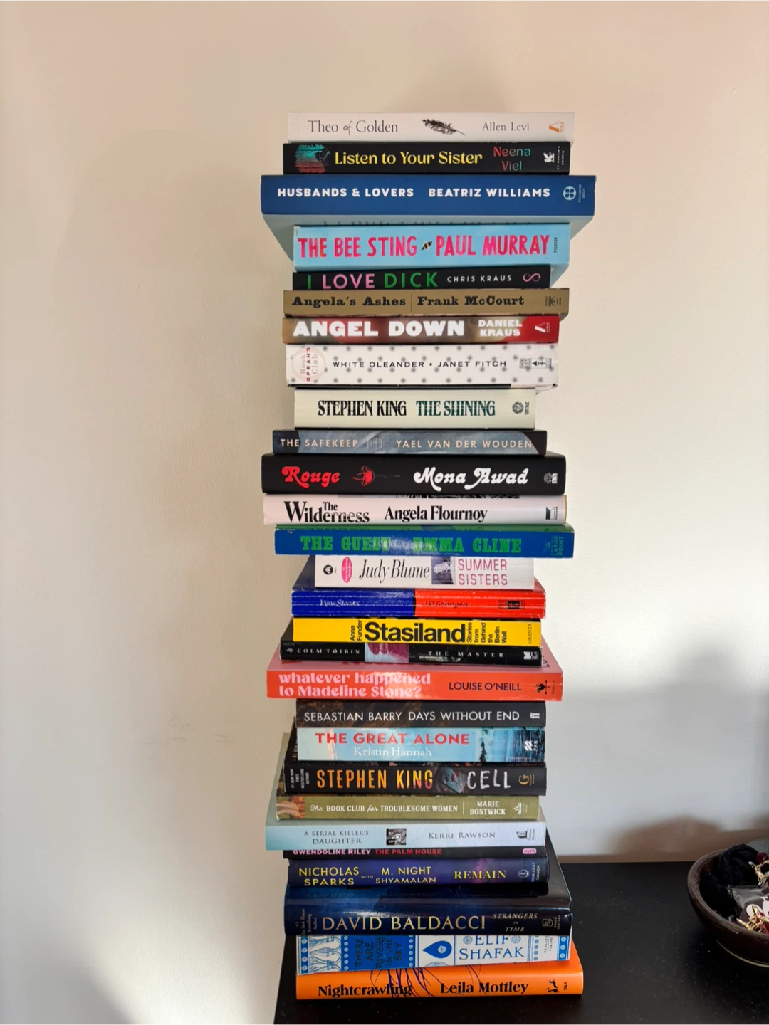 Assorted Fiction and Non-Fiction Novels