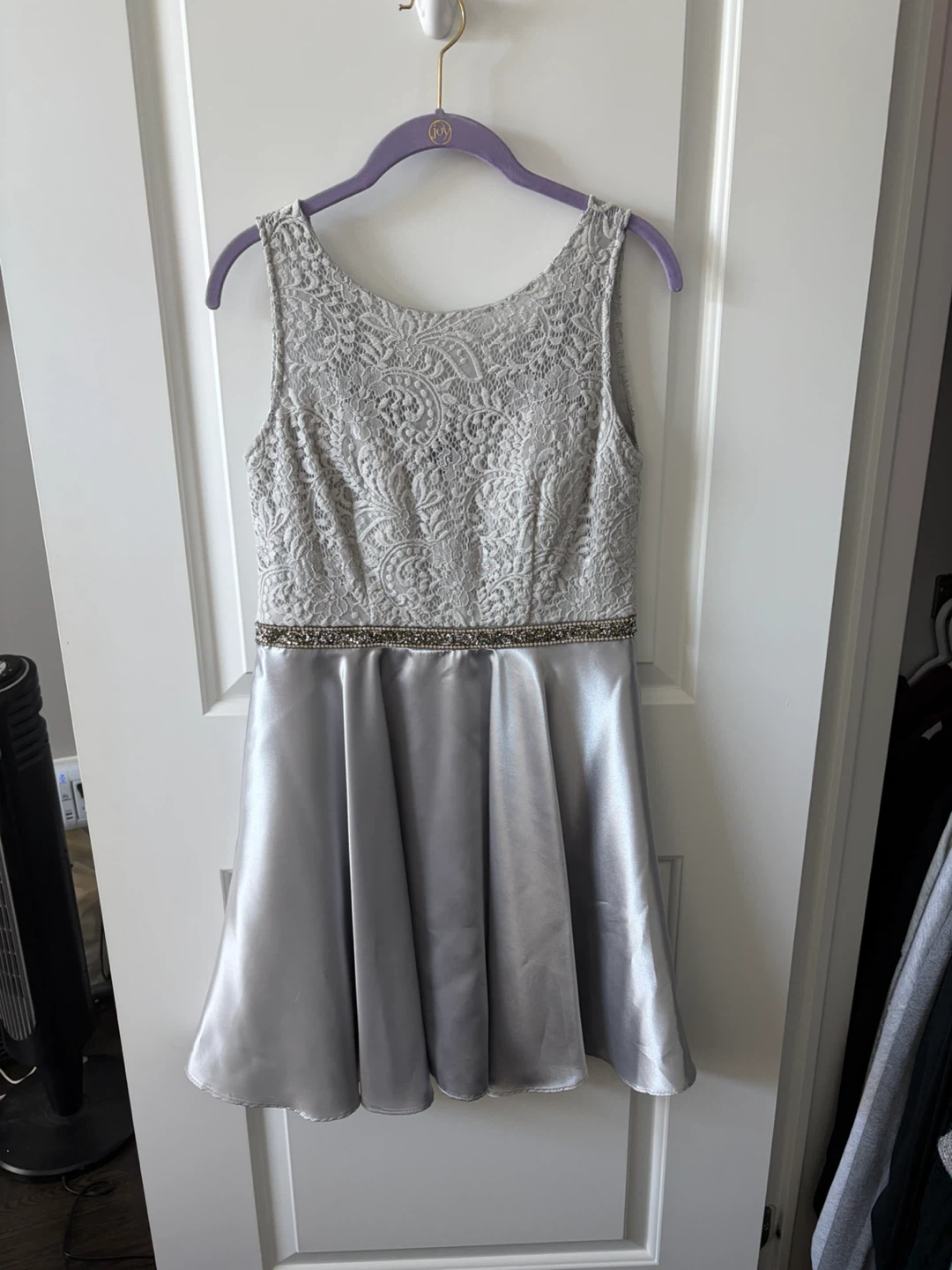 Fiesta Fashion Silver Lace Dress