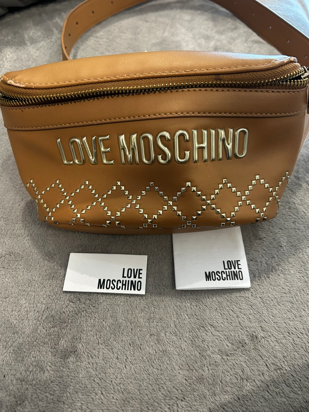 Love Moschino Tan Belt Bag