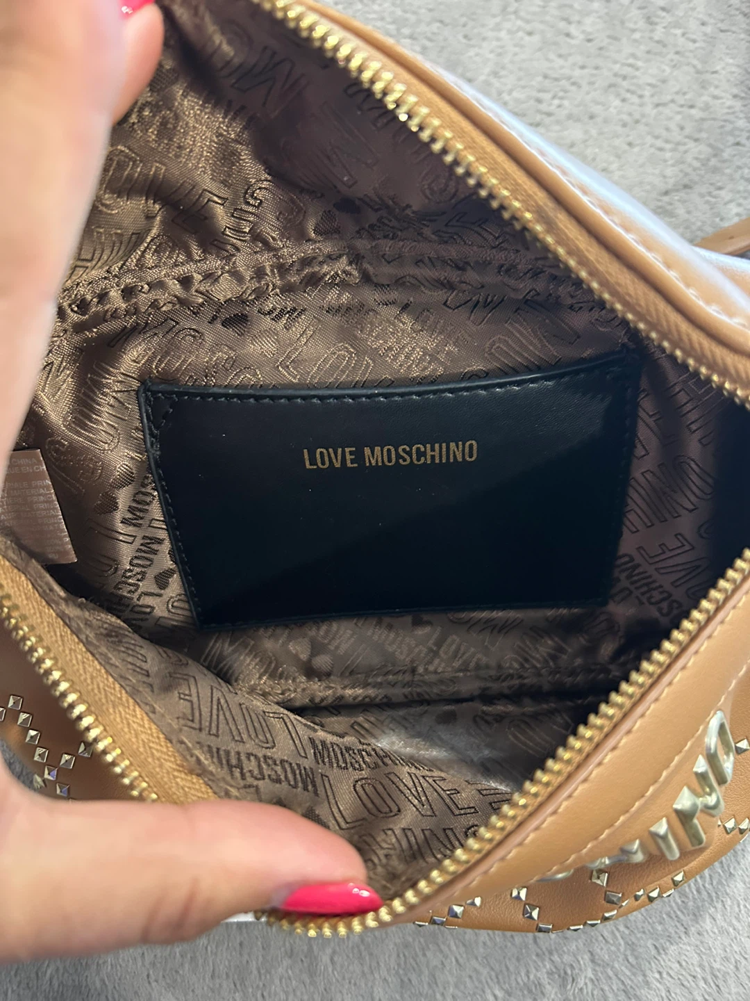 Love Moschino Tan Belt Bag - photo 3