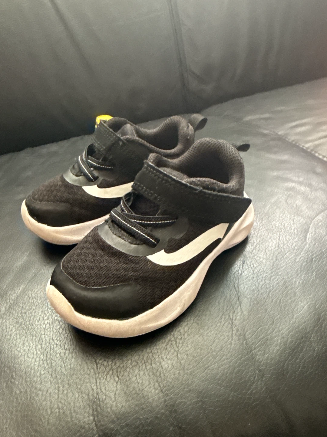 Black Kids Running Shoes Size 5