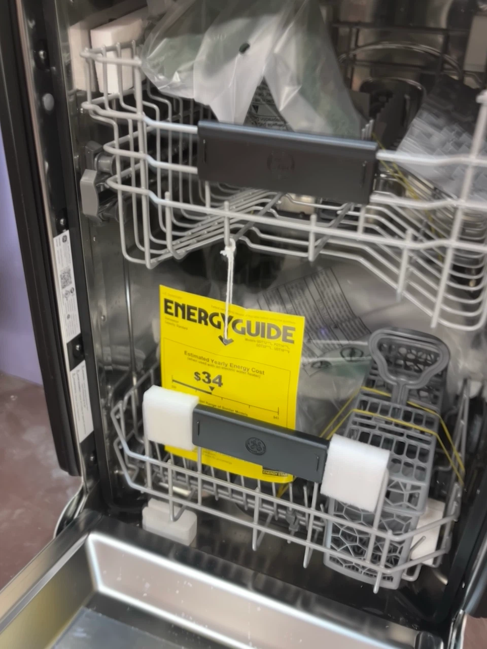 18” GE Profile Built-In Dishwasher Stainless Steel - photo 5