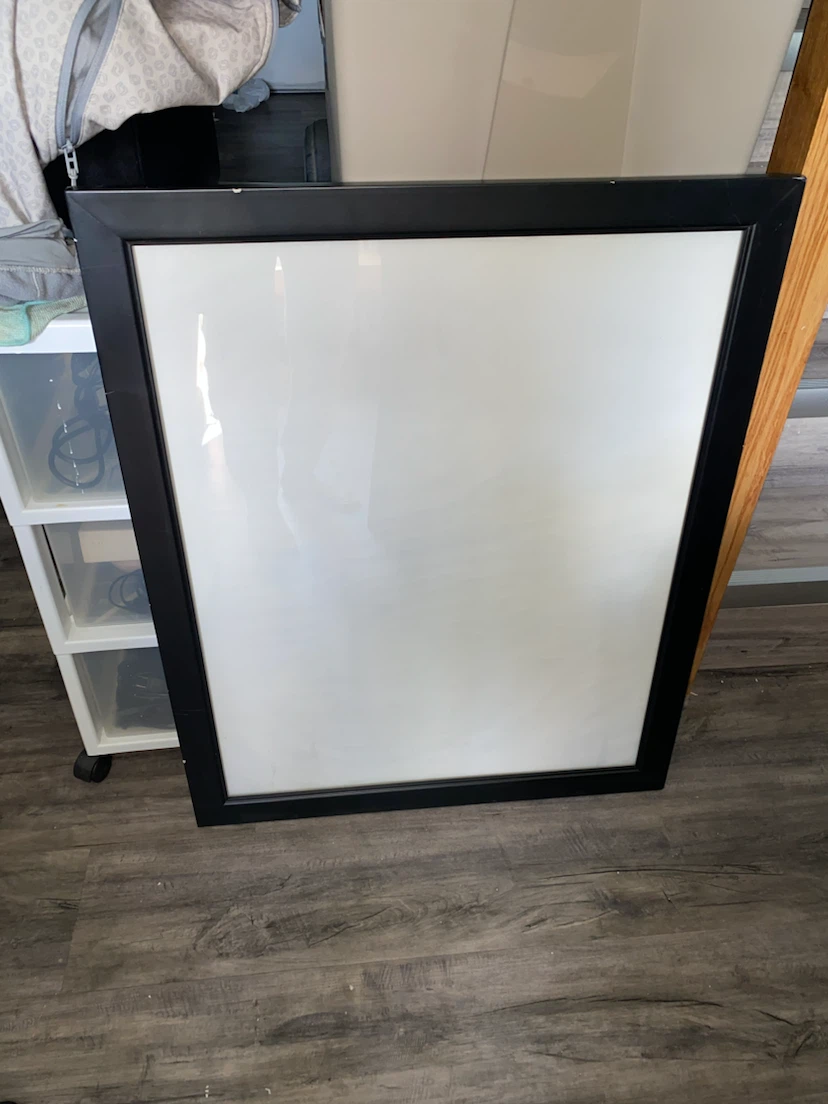 Large Black Poster Frame