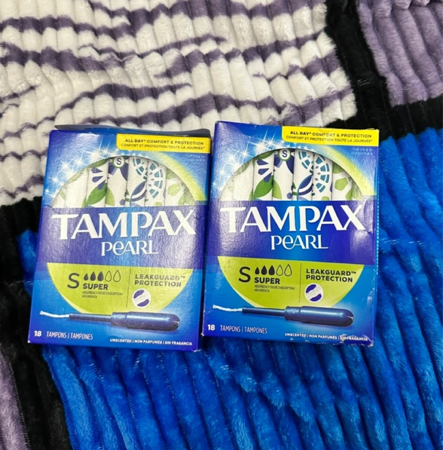2 Boxes of Tampons 🏈