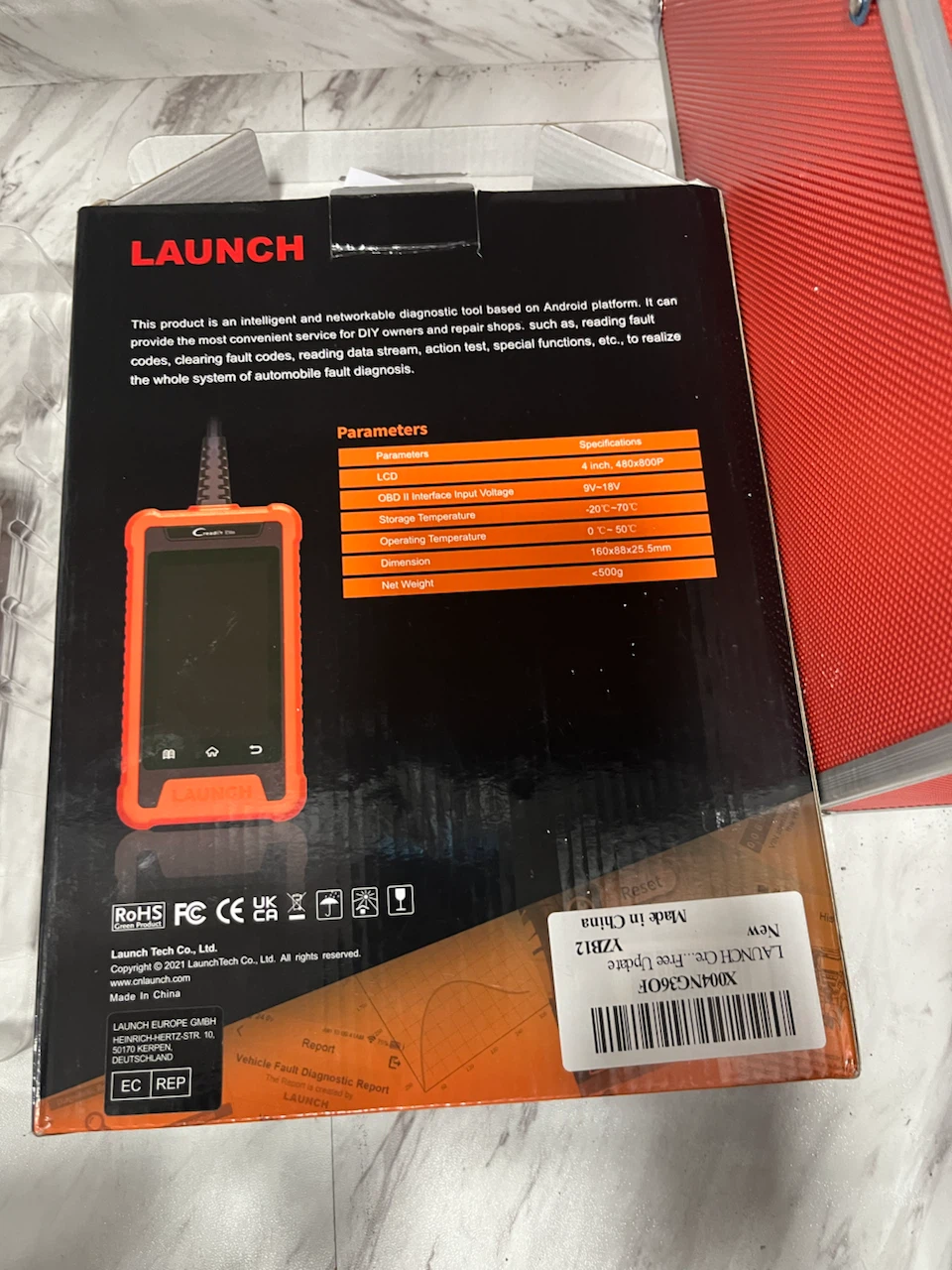 Launch Creader Elite JL Diagnostic Tool