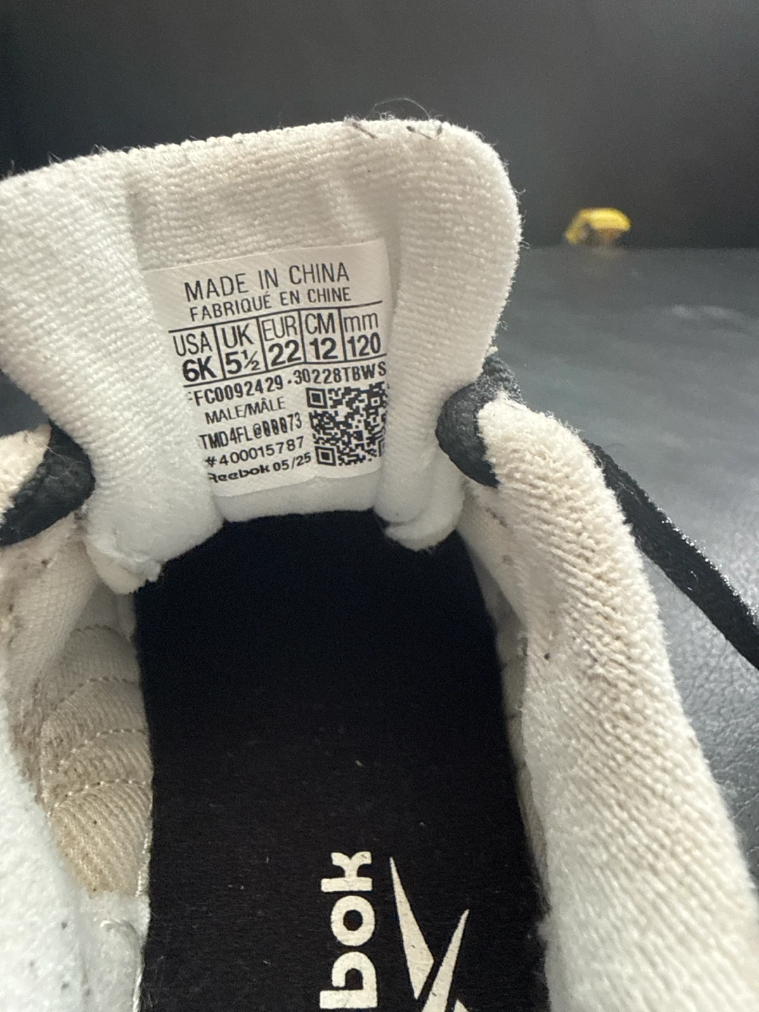 Reebok Toddler Shoes Size 6K - photo 3