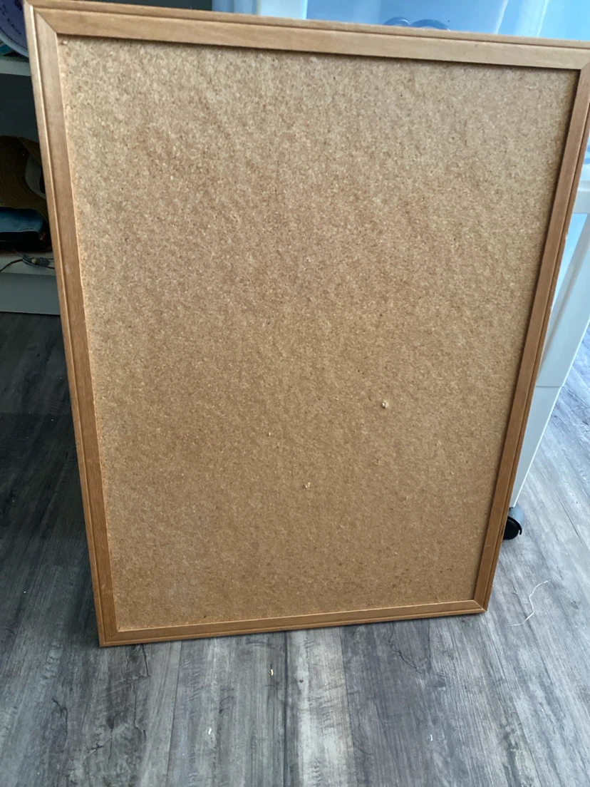 Wooden Framed Cork Board 18 x 24 in.
