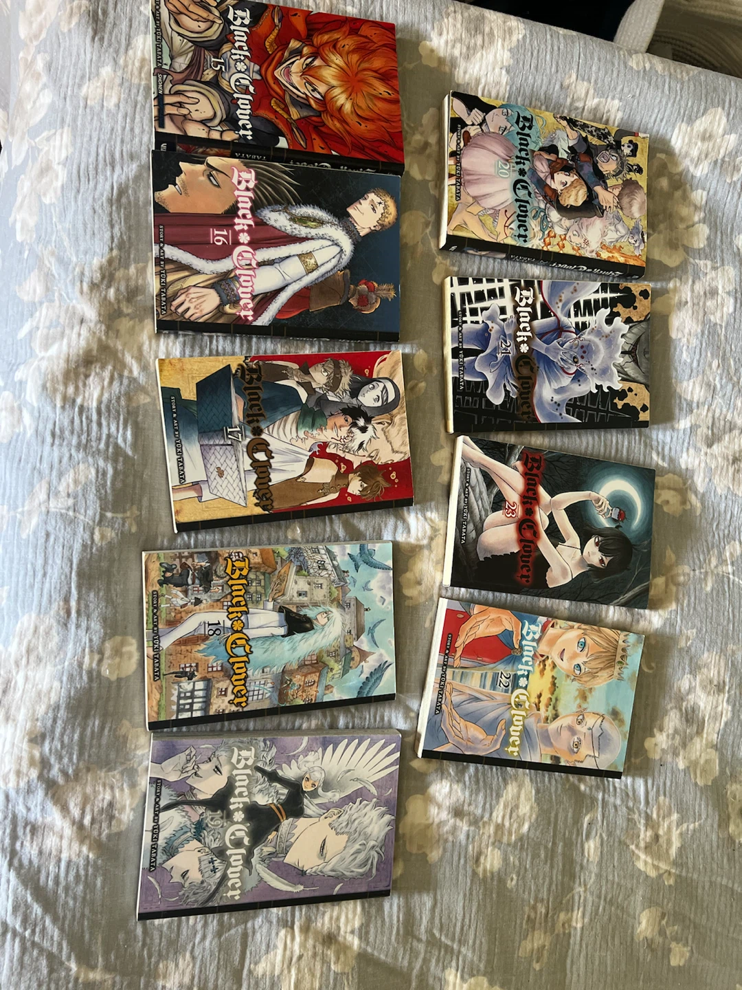 Black Clover Manga Volumes 15-23