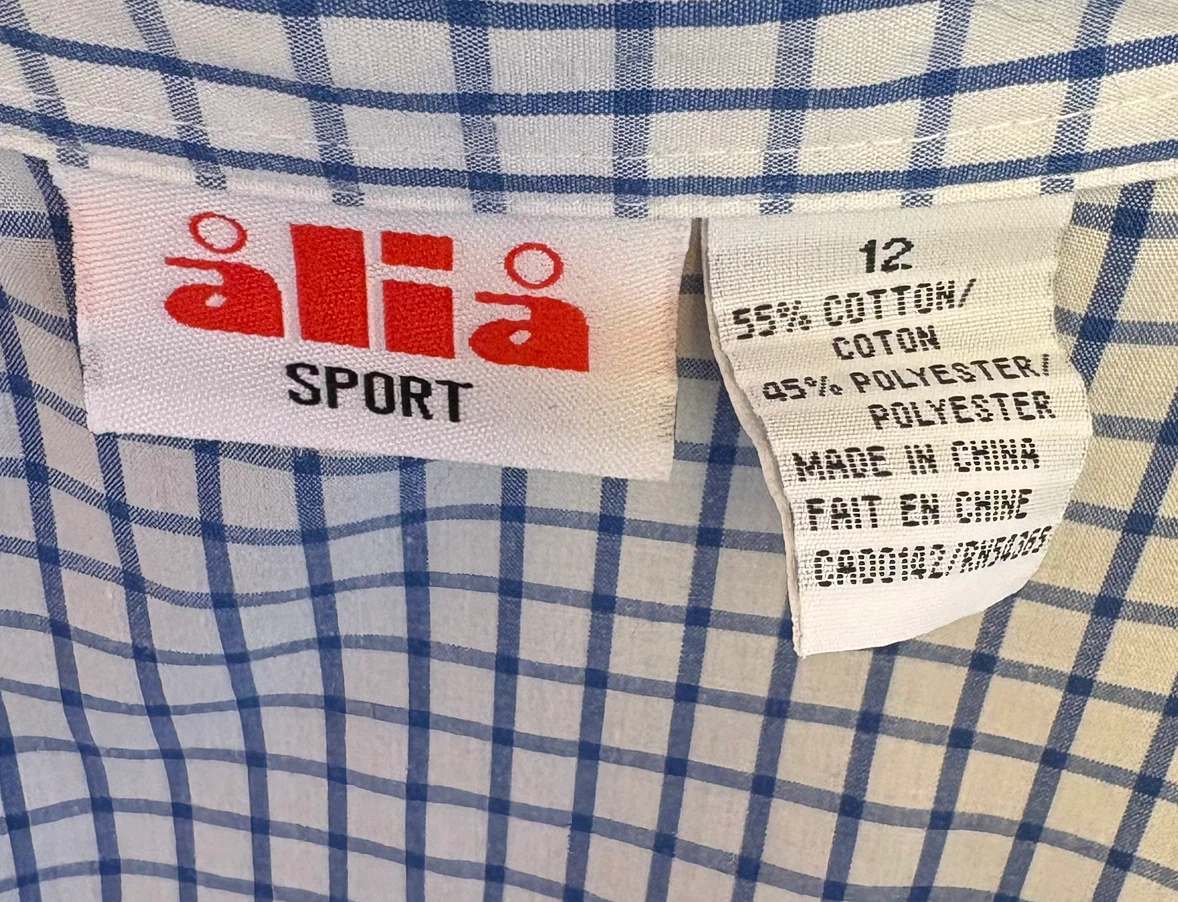 ✨✨Alia Sport Plaid Button-Up Shirt - photo 5