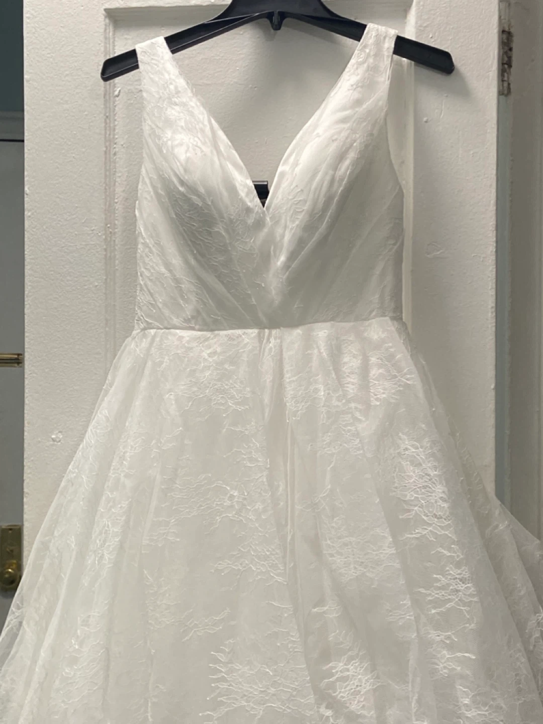 🏈White Lace Wedding Dress - photo 4